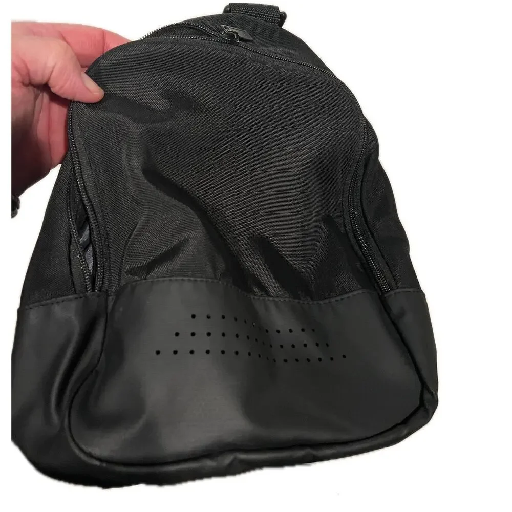 Adidas Defender Small White Black Gym Bag 18